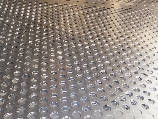 Отверстие пефорированное нержавеющей сталью плиты SS301 круглое ASTM пробило AISI