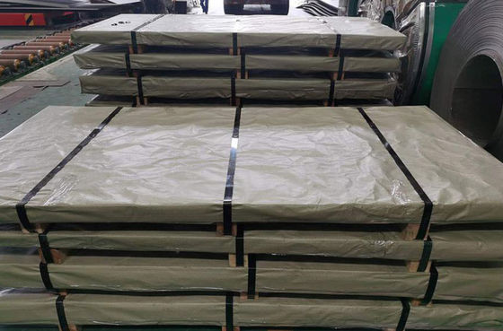 Безшовная плита нержавеющей стали 304 2B 3.5mm 1500mm