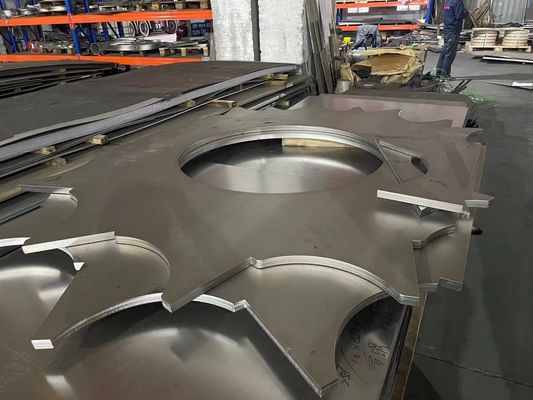 Вырезывание плиты нержавеющей стали края 310S разреза вокруг 2000mm