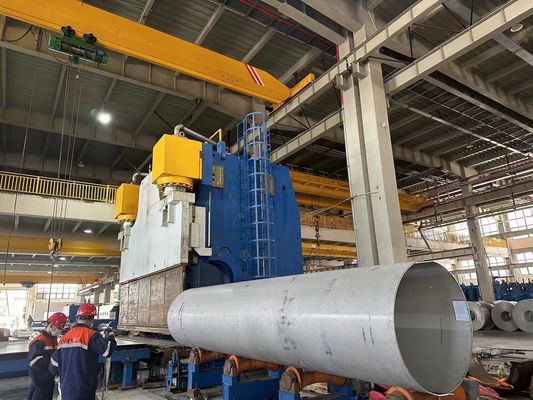 304 2205 диаметр 150mm трубы нержавеющей стали 904L ERW большой