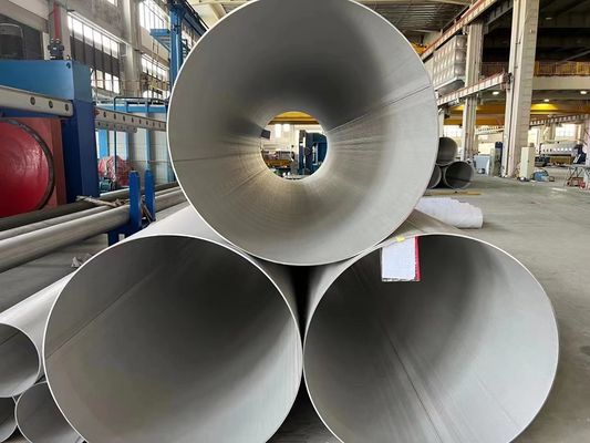 304 2205 диаметр 150mm трубы нержавеющей стали 904L ERW большой